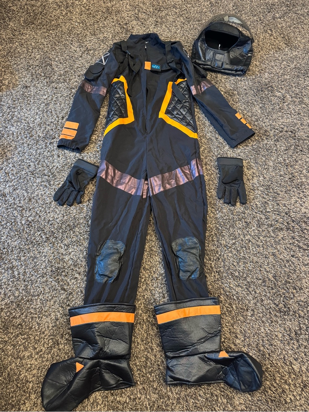 Fortnite 🎮 Youth L Dark Voyager costume